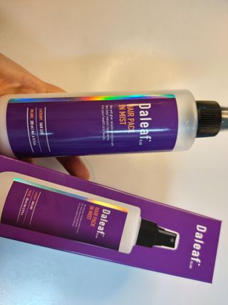 달리프 글램 헤어팩 인미스트 200ml — 5점을 준 리뷰어가 2021년 1월 올린 사용 사진