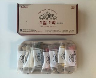 푸디푸디 1일1떡  가래떡 낱개포장 아침식사 식사대용 7종 세트 혼합 (14개입) — 5점을 준 리뷰어가 2022년 5월 올린 사용 사진