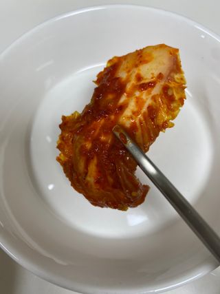 셰프애찬 알배기 겉절이 김치 1kg — 5점을 준 리뷰어가 2022년 11월 올린 사용 사진