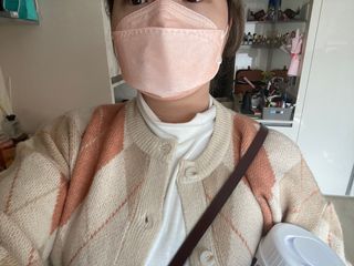 [이지아 마스크] 애니가드 더솔루션마스크, 컬러 5종 대형[이지아 마스크] 애니가드 더솔루션마스크, 컬러 — 5점을 준 리뷰어가 2021년 4월 올린 사용 사진