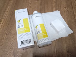랑벨 내츄럴 딥 클렌징 워터 500ml — 5점을 준 리뷰어가 2022년 6월 올린 사용 사진