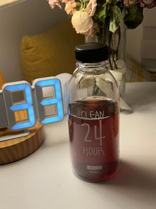 클린24시간 1BOX(5포) + 전용보틀(500ml) — 5점을 준 리뷰어가 2023년 4월 올린 사용 사진