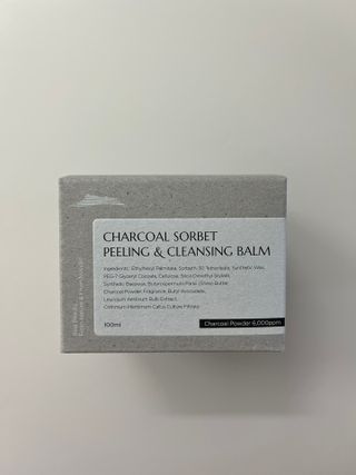 프롬노시베 차콜 소르베 필링 앤 클렌징 밤 — 5점을 준 리뷰어가 2022년 2월 올린 사용 사진