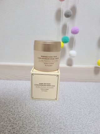 Dr.느루벗 느루벗 링클 솔루션 콘센트레이트 스네일 탄력 달팽이 크림 80g — 5점을 준 리뷰어가 2021년 3월 올린 사용 사진