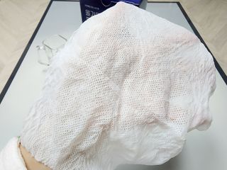 [올가드] 무방부제 대용량 코인티슈 500개입 + 휴대용케이스 1개 — 4.5점을 준 리뷰어가 2022년 12월 올린 사용 사진