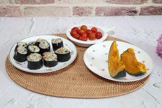 해풀잎 누구나 김밥*1ea [(혼합야채 35g *1ea,  김밥김 (5g, 5ea),  양념간장 (6g, 5ea), 참기름(5g, 2ea)] — 5점을 준 리뷰어가 2022년 7월 올린 사용 사진
