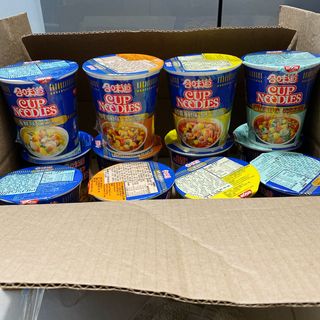 NISSIN 닛신 컵누들  4종 - 씨푸드오리지날, 씨푸드 스파이시, 씨푸드 커리, 씨푸드 XO소스 — 5점을 준 리뷰어가 2021년 11월 올린 사용 사진