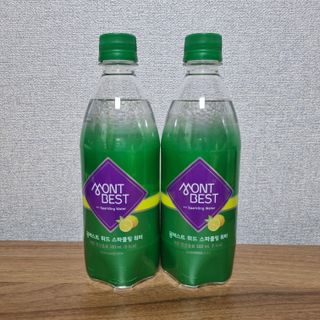 몽베스트 Montbest with Sparkling water Lemon OR Lime 20병(랜덤) — 4.5점을 준 리뷰어가 2021년 10월 올린 사용 사진