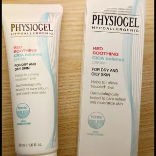 피지오겔 레드수딩 시카밸런스 크림 50ml — 5점을 준 리뷰어가 2022년 4월 올린 사용 사진