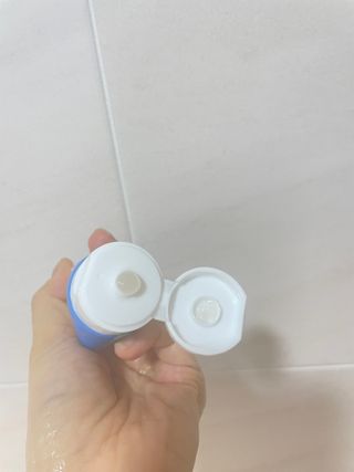 [심폐소생소] 무불소 임산부 천연 치약 — 3점을 준 리뷰어가 2021년 11월 올린 사용 사진