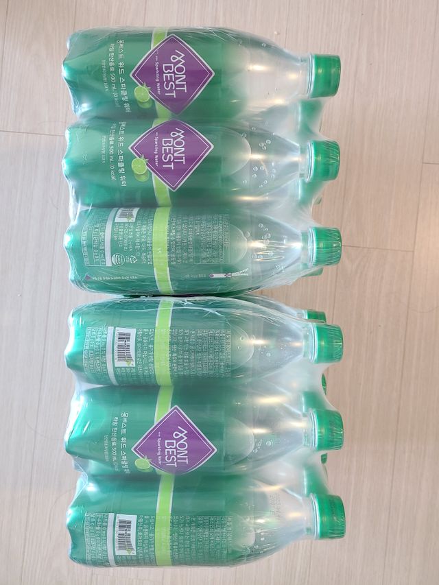 Montbest with Sparkling water Lime20병 리뷰 사진