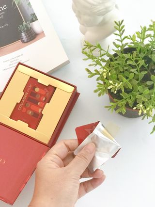프리마인 귀족의 콜라겐, 92배 흡수율. 럭셔리 프리미엄 CH.V콜라겐필름 30매 — 5점을 준 리뷰어가 2021년 9월 올린 사용 사진
