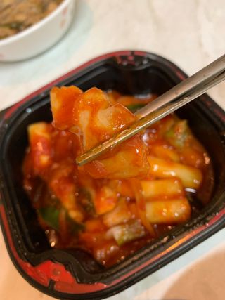 한성기업 무볼레 닭떡볶이+해물떡볶이 2종 세트 — 5점을 준 리뷰어가 2021년 10월 올린 사용 사진