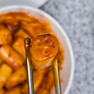 프리 [요리궁리] 타입 B (매콤,치즈,매콤까르보) 꽃떡볶이 6개입 세트 — 5점을 준 리뷰어가 2025년 2월 올린 사용 사진