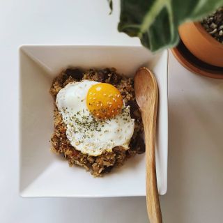 한성기업 무볼레 왕건더기 볶음밥 갈릭스테이크 — 5점을 준 리뷰어가 2021년 10월 올린 사용 사진