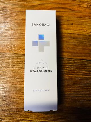 바노바기 코스메틱 바노바기 밀크씨슬 리페어 시카 선스크린 플러스 50ml — 4.5점을 준 리뷰어가 2023년 3월 올린 사용 사진