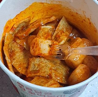 프리 [요리궁리] 타입 B (매콤,치즈,매콤까르보) 꽃떡볶이 6개입 세트 — 5점을 준 리뷰어가 2025년 2월 올린 사용 사진