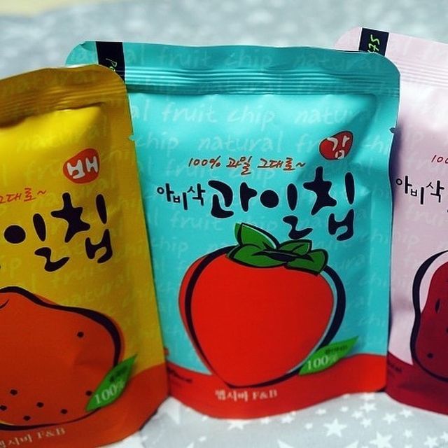 아비삭 과일칩 딸기, 감, 포도, 바나나 4종 리뷰 사진