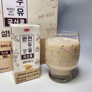 완전두유 국산콩 저당 3종 — 5점을 준 리뷰어가 2022년 10월 올린 사용 사진