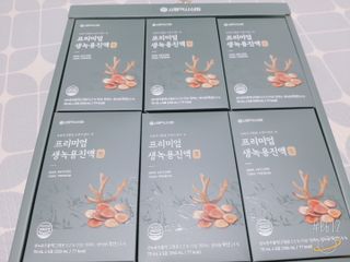 서울약사신협 약사신협_생녹용 진액_70ml x 30포 — 5점을 준 리뷰어가 2021년 7월 올린 사용 사진