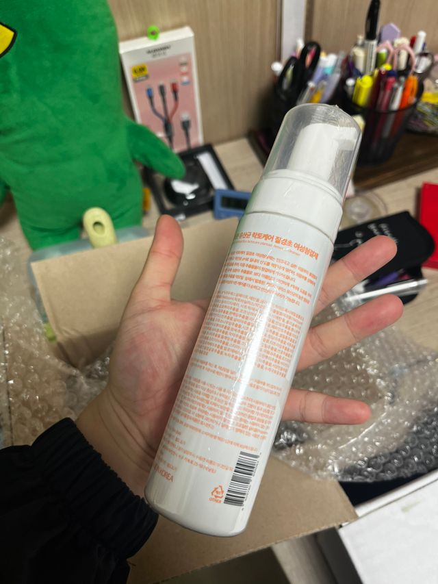 MF프리 [닥터문] 유산균 락토케어 질경초 여성청결제 200ml (폼타입) 리뷰 사진