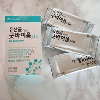 프리마인 유산균 국가지정연구소 선정, 살아있는 생유산균 200억 마리의 힘. 유산균n굿바이옴플러스 — 5점을 준 리뷰어가 2021년 10월 올린 사용 사진