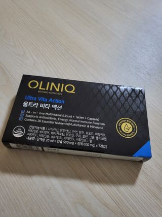 올리닉 울트라비타액션 — 5점을 준 리뷰어가 2021년 11월 올린 사용 사진