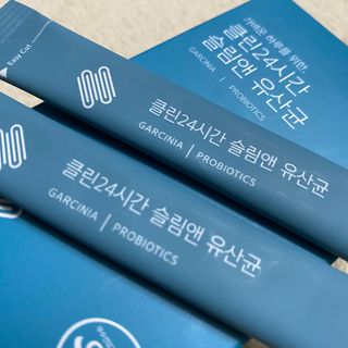 클린24시간 슬림앤유산균 1박스 (3.5g X 15포) — 5점을 준 리뷰어가 2022년 11월 올린 사용 사진