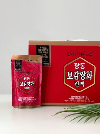 광동생활건강 [광동]진하고 깊은 풍미, 광동 보감쌍화진액 100mL * 18포 — 5점을 준 리뷰어가 2025년 3월 올린 사용 사진