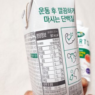 셀렉스스포츠 셀렉스 스포츠 웨이 프로틴 복숭아_ 330ml x 12팩 — 5점을 준 리뷰어가 2021년 3월 올린 사용 사진