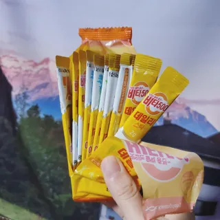 광동제약 [광동] 비타500데일리스틱 70포X2개 + 뚱랑이엽서 + 쇼핑백 증정 — 5점을 준 리뷰어가 2022년 1월 올린 사용 사진
