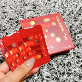 프리마인 귀족의 콜라겐, 92배 흡수율. 럭셔리 프리미엄 셀라브 콜라겐필름 30매 — 4점을 준 리뷰어가 2021년 9월 올린 사용 사진
