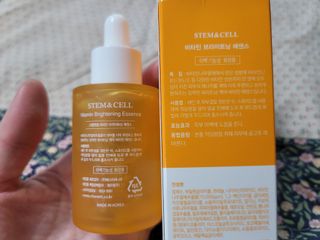 체르엠 스템앤셀 비타민 브라이트닝 에센스 30ml 1개 — 5점을 준 리뷰어가 2021년 10월 올린 사용 사진