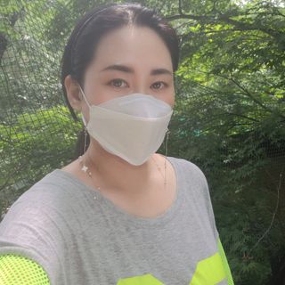 케이파이 항균 마스크 [케이파이] 항균 마스크 60매입 (개별 포장) 숨쉬기 편하여, 야외에서 운동할 때 사용이 편합니다. — 4점을 준 리뷰어가 2022년 7월 올린 사용 사진