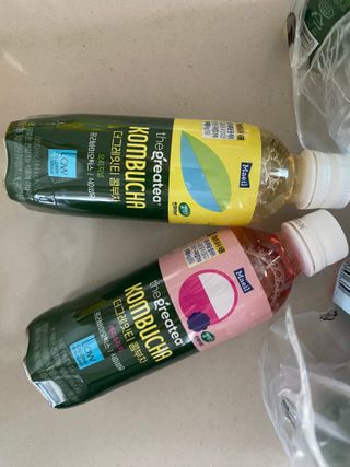 더그레잇티 콤부차 [매일유업] 더그레잇티 44kcal 콤부차 300ml *12개입 (오리지널 6개+베리리치 6개) — 5점을 준 리뷰어가 2023년 8월 올린 사용 사진