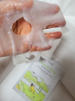 세뚜아(Cettua) 나우[세뚜아] 포레스트 수딩 마스크 Cettual Forest  Soothing Mask 4매 — 5점을 준 리뷰어가 2024년 3월 올린 사용 사진