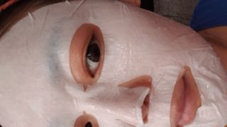 아이엠셀 하이드로 B5 리제너레이션 마스크시트 — 5점을 준 리뷰어가 2021년 5월 올린 사용 사진