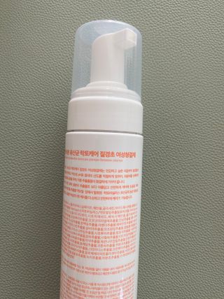 MF프리 [닥터문] 유산균 락토케어 질경초 여성청결제 200ml (폼타입) — 5점을 준 리뷰어가 2022년 5월 올린 사용 사진