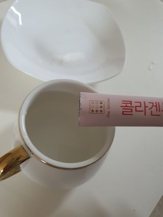 더리틀스 콜라겐부스터 — 5점을 준 리뷰어가 2023년 1월 올린 사용 사진