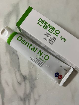 프리마인 유해균 뿐만 아니라 유익균까지 씻어내는 치약은 그만, 건강한 구강환경을 만드는 덴탈엔오 — 5점을 준 리뷰어가 2023년 1월 올린 사용 사진
