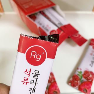 함초록 Rg+ 석류콜라겐젤리 — 5점을 준 리뷰어가 2021년 3월 올린 사용 사진