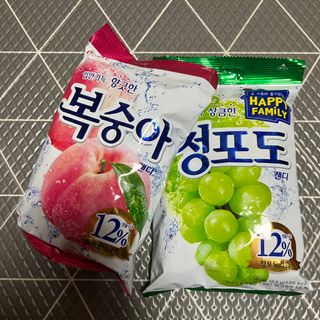 청포도캔디 복숭아캔디 — 5점을 준 리뷰어가 2022년 11월 올린 사용 사진