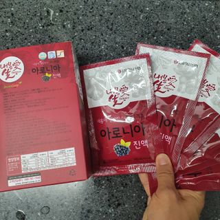 서울약사신협_내몸애생발란스아로니아_70ml x 30포 — 4점을 준 리뷰어가 2021년 7월 올린 사용 사진