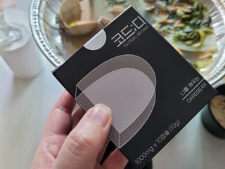 데어베어 [알쓰구원템] 숙취링거 성분을 담은 코드디 10개입 — 4점을 준 리뷰어가 2022년 4월 올린 사용 사진