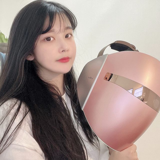 닥터오라클 LED마스크 로즈골드 리뷰 사진