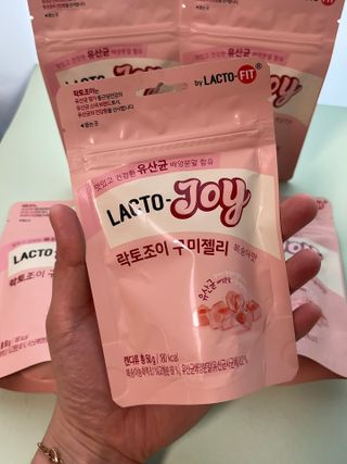 락토조이 구미젤리 복숭아맛 — 5점을 준 리뷰어가 2023년 5월 올린 사용 사진