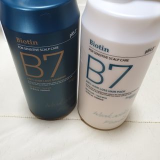 [포레스트스토리] B7 안티 헤어로스 샴푸1,000ml + 헤어팩 1,000ml — 5점을 준 리뷰어가 2021년 3월 올린 사용 사진