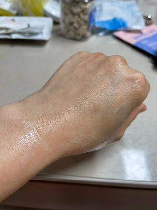 꼰닙 폴리페놀 리페어크림 — 5점을 준 리뷰어가 2021년 8월 올린 사용 사진