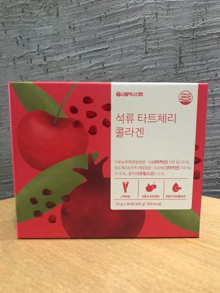 서울약사신협_석류 타트체리 콜라겐_10g x 30포 — 5점을 준 리뷰어가 2021년 7월 올린 사용 사진