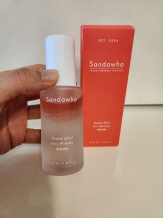 산다화 더블 이펙트 안티 링클 세럼 50ml — 5점을 준 리뷰어가 2022년 10월 올린 사용 사진
